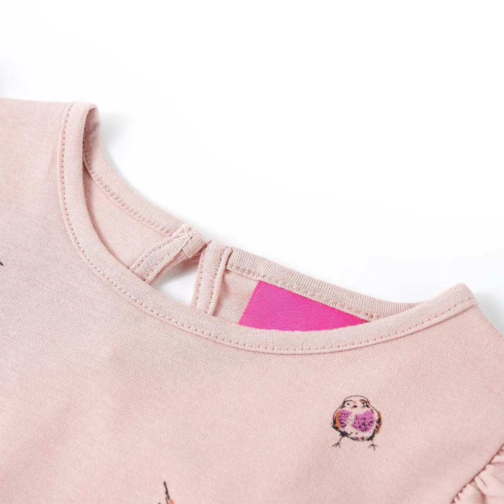Kinder-Langarmshirt Rosa