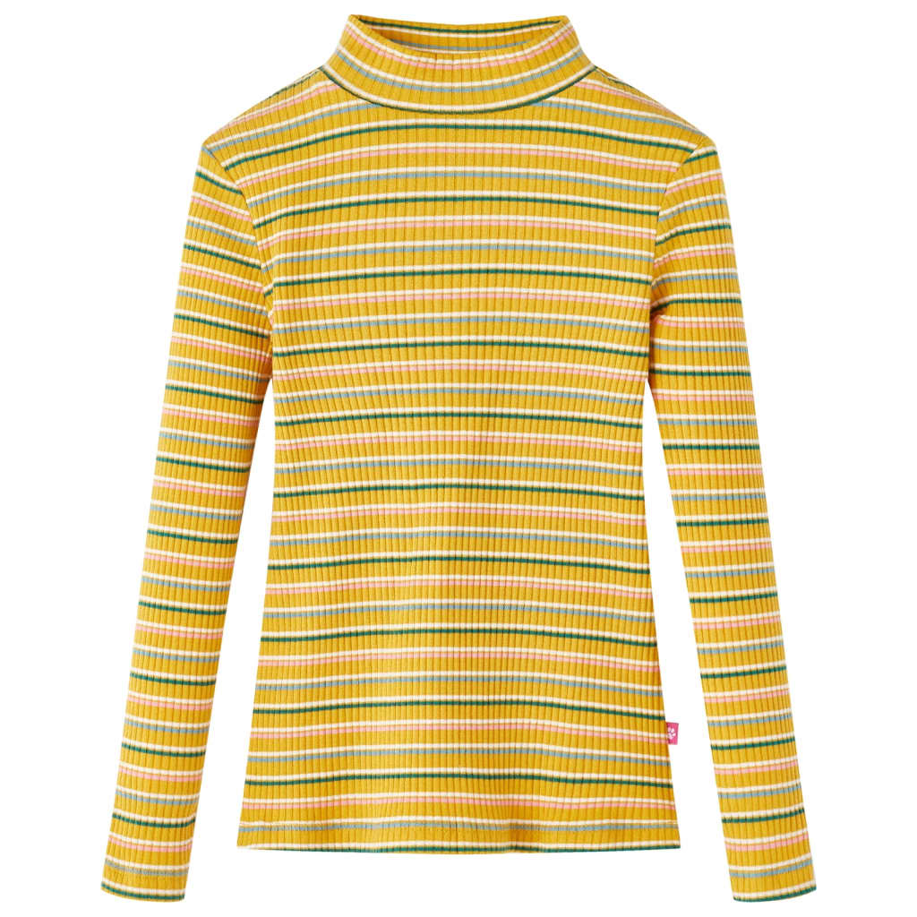 Kinder-Langarmshirt Halbrollkragen