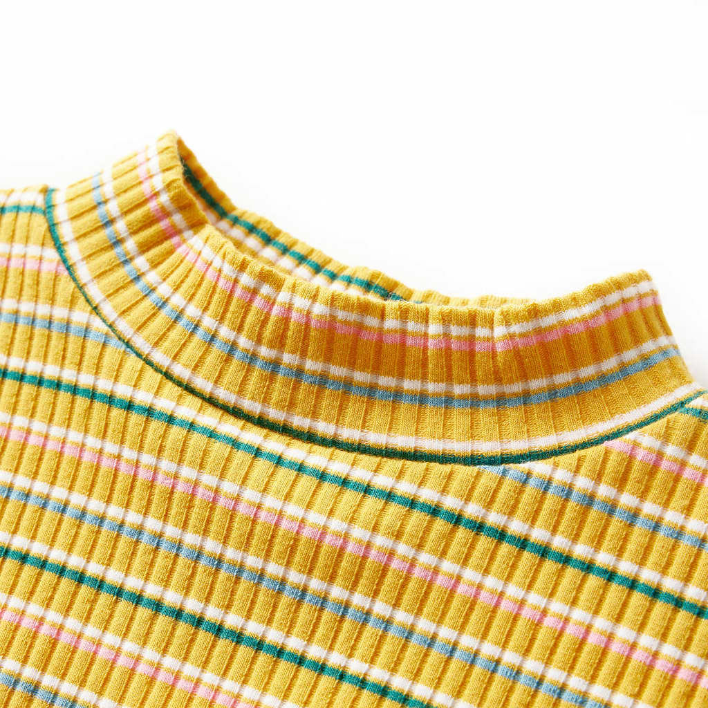 Kinder-Langarmshirt Halbrollkragen