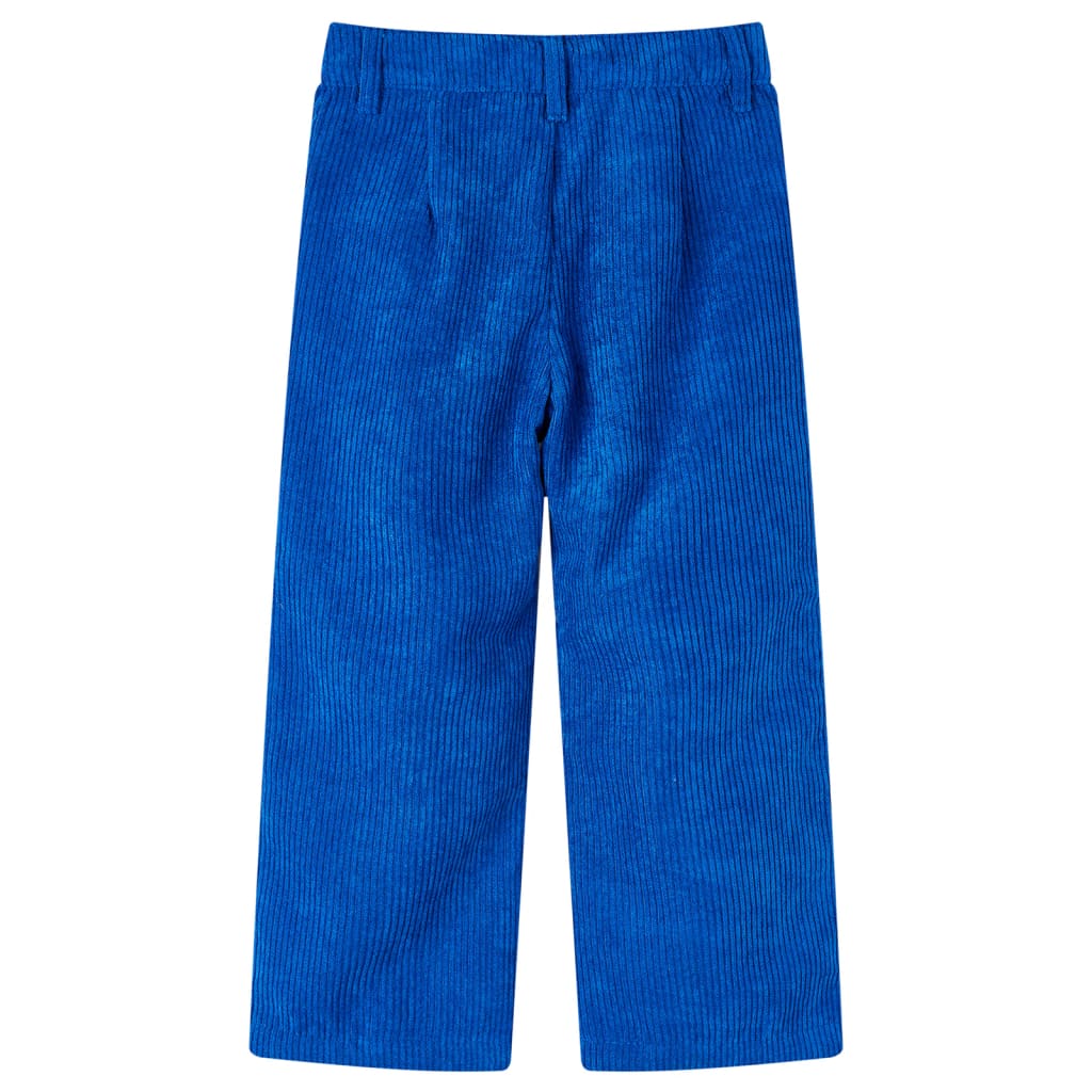 Kinderhose Cord Kobaltblau
