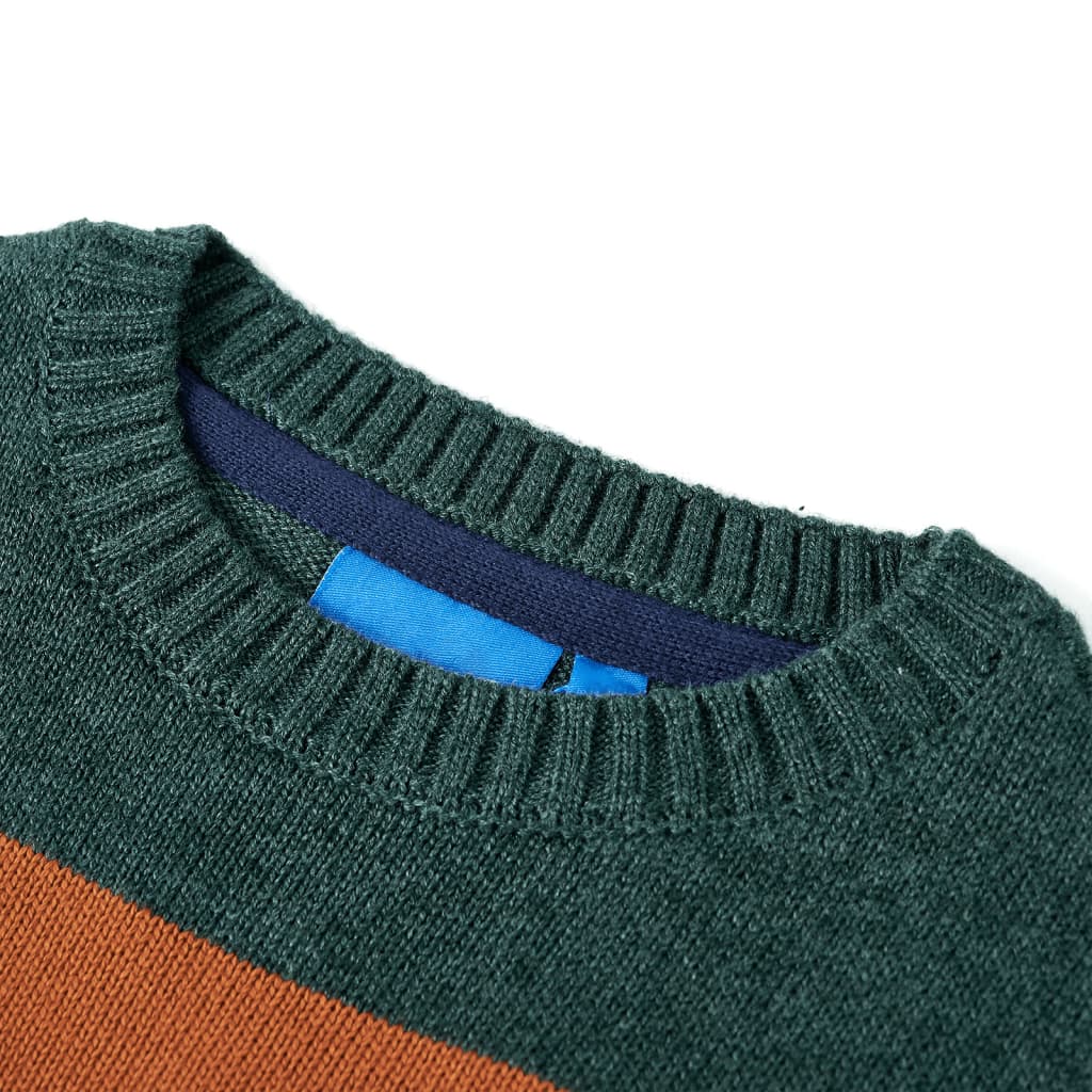 Kinderpullover Gestrickt Mehrfarbig