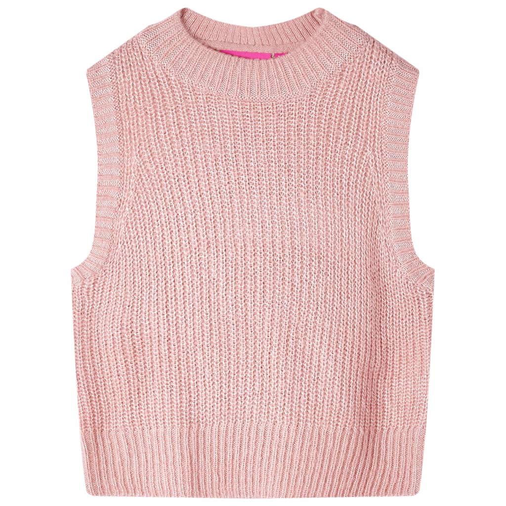Kinder-Pulloverweste Gestrickt