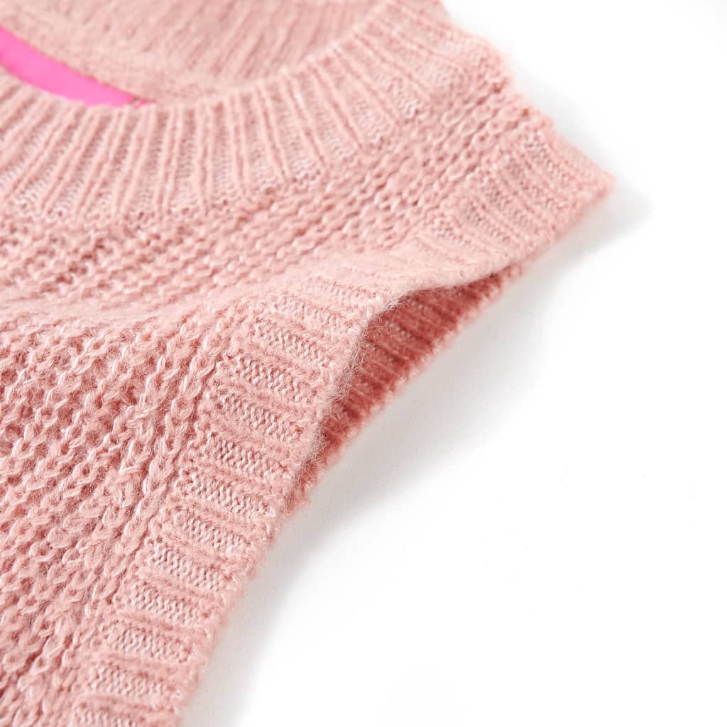 Kinder-Pulloverweste Gestrickt