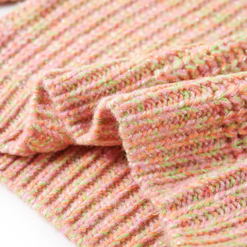 Kinderpullover Gestrickt Zartrosa