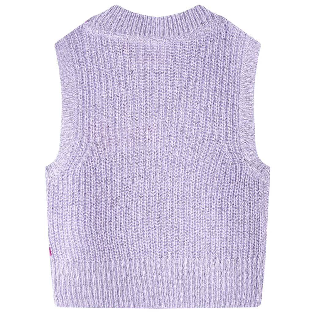 Kinder-Pulloverweste Gestrickt