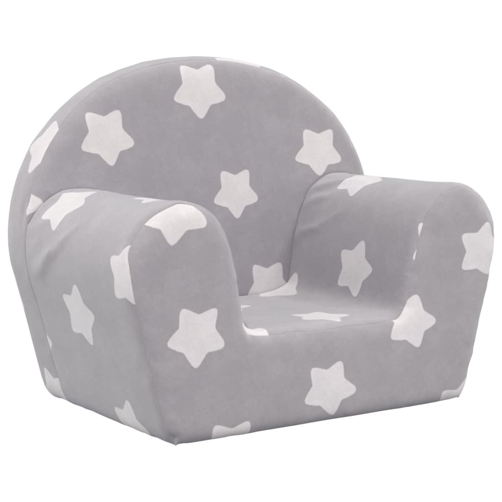 Kinder-Schlafsofa 2-Sitzer Weicher Plüsch für Kinder
