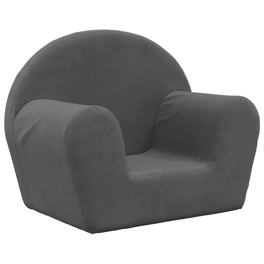 Kinder-Schlafsofa 2-Sitzer Weicher Plüsch für Kinder