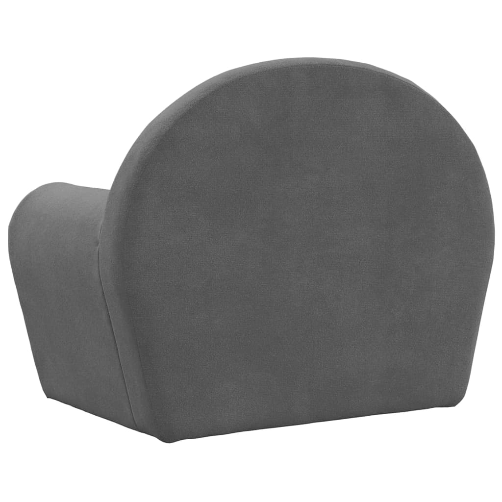 Kinder-Schlafsofa 2-Sitzer Weicher Plüsch für Kinder