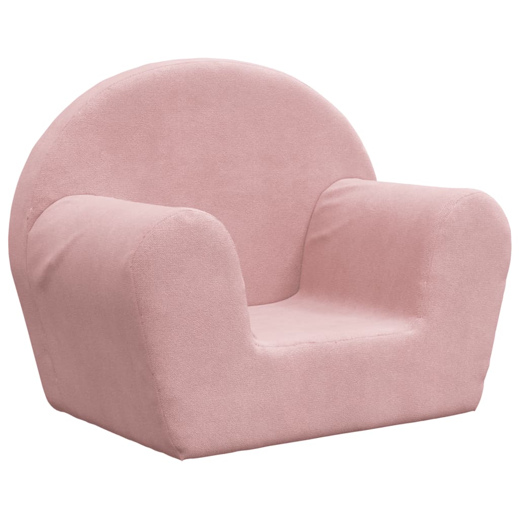 Kinder-Schlafsofa 2-Sitzer Weicher Plüsch für Kinder