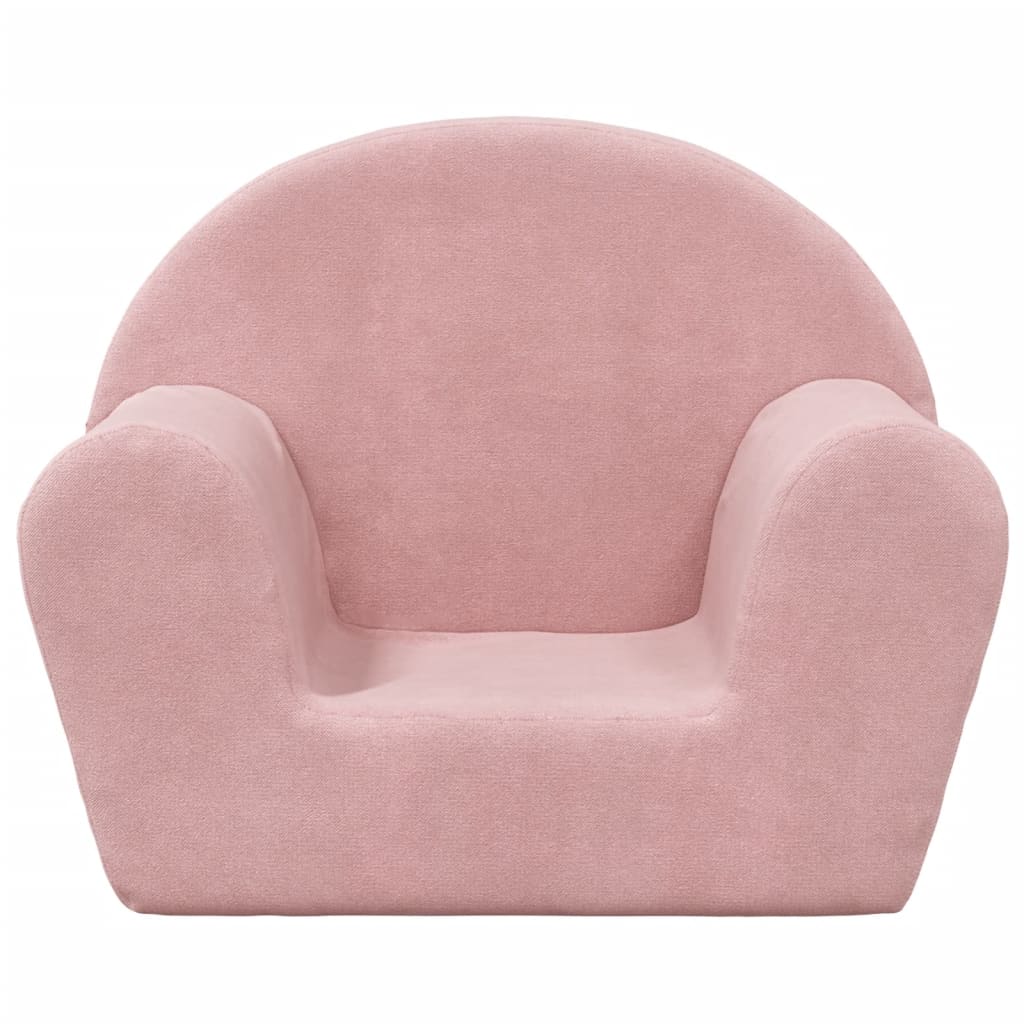 Kinder-Schlafsofa 2-Sitzer Weicher Plüsch für Kinder