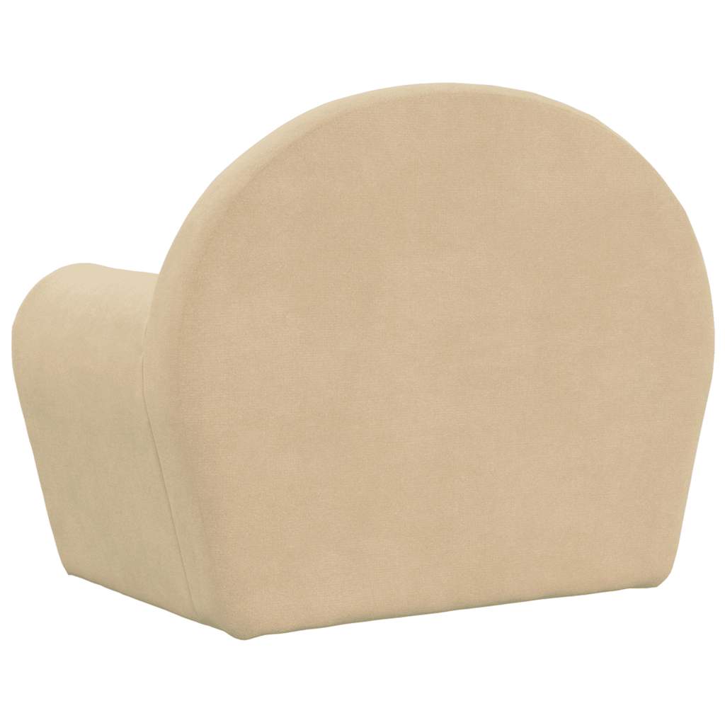 Kinder-Schlafsofa 2-Sitzer Weicher Plüsch für Kinder