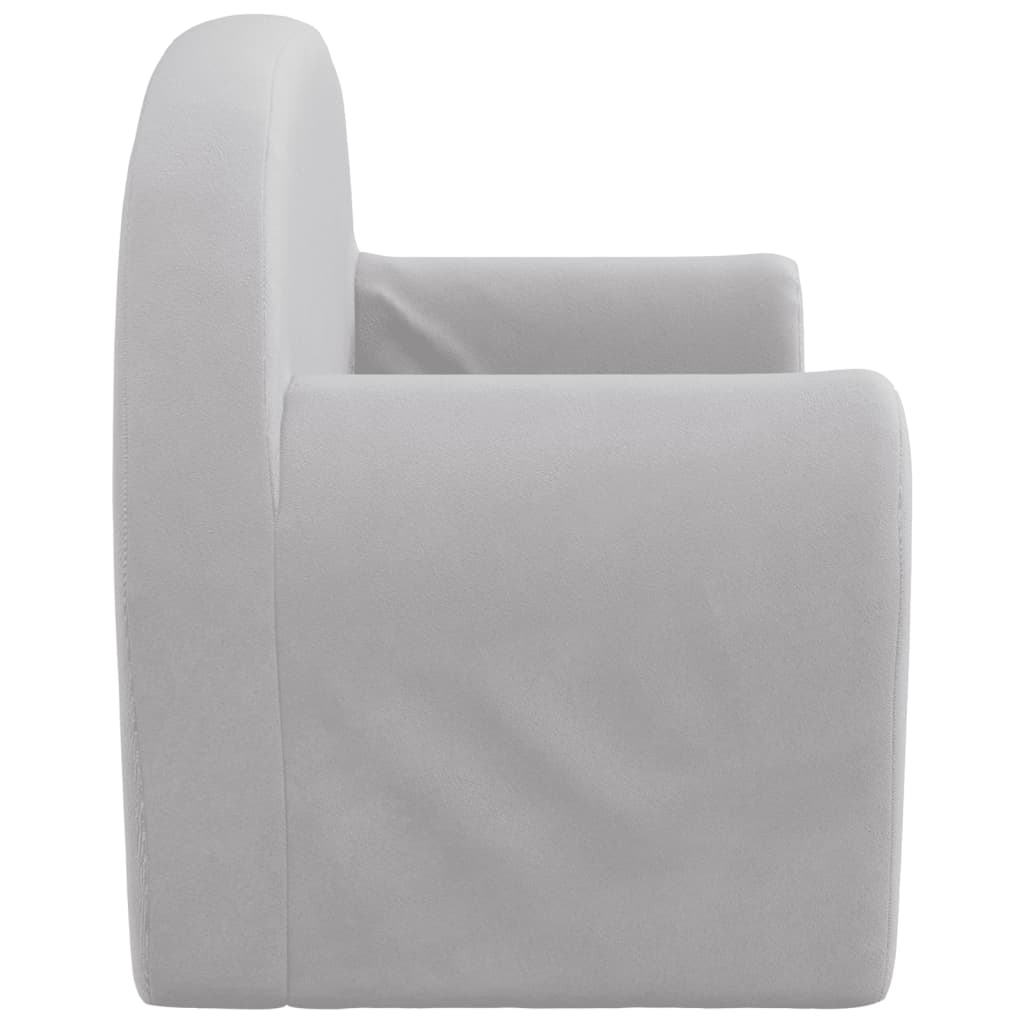 Kinder-Schlafsofa 2-Sitzer Weicher Plüsch für Kinder