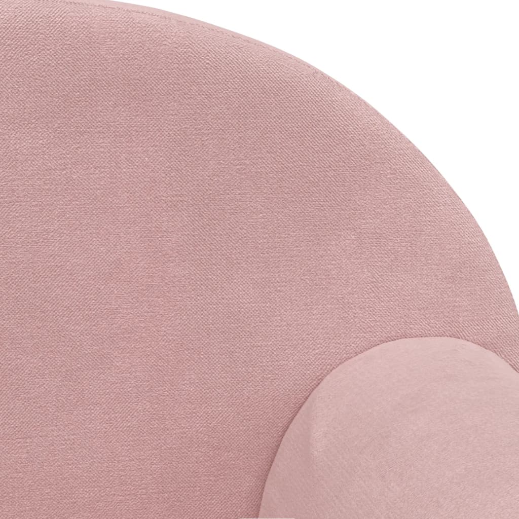 Kinder-Schlafsofa 2-Sitzer Weicher Plüsch für Kinder