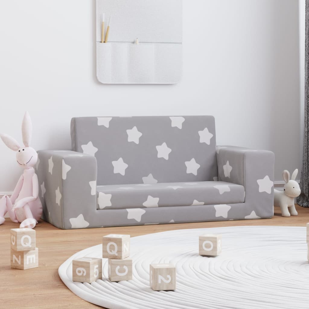 Kinder-Schlafsofa & Kindersofa Weicher Plüsch für Kinder