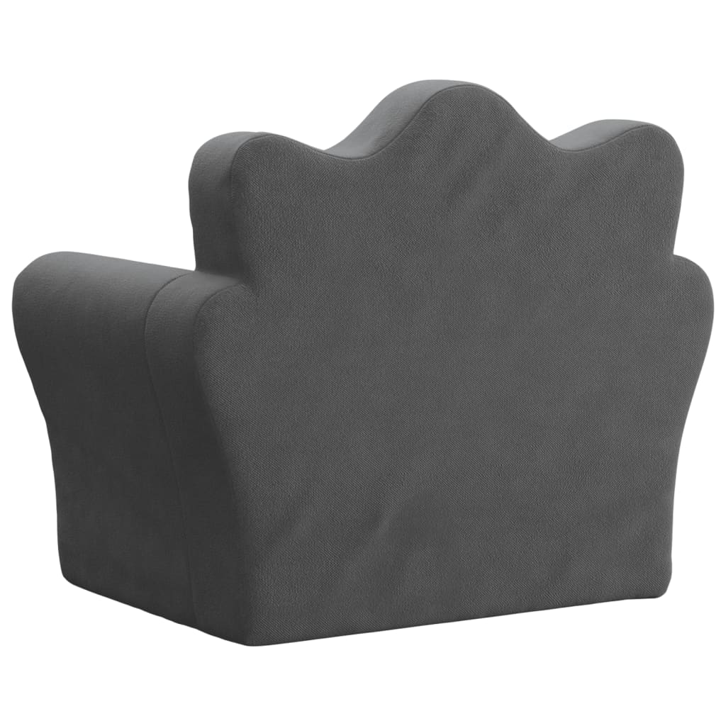 Kinder-Schlafsofa 2-Sitzer Weicher Plüsch für Kinder