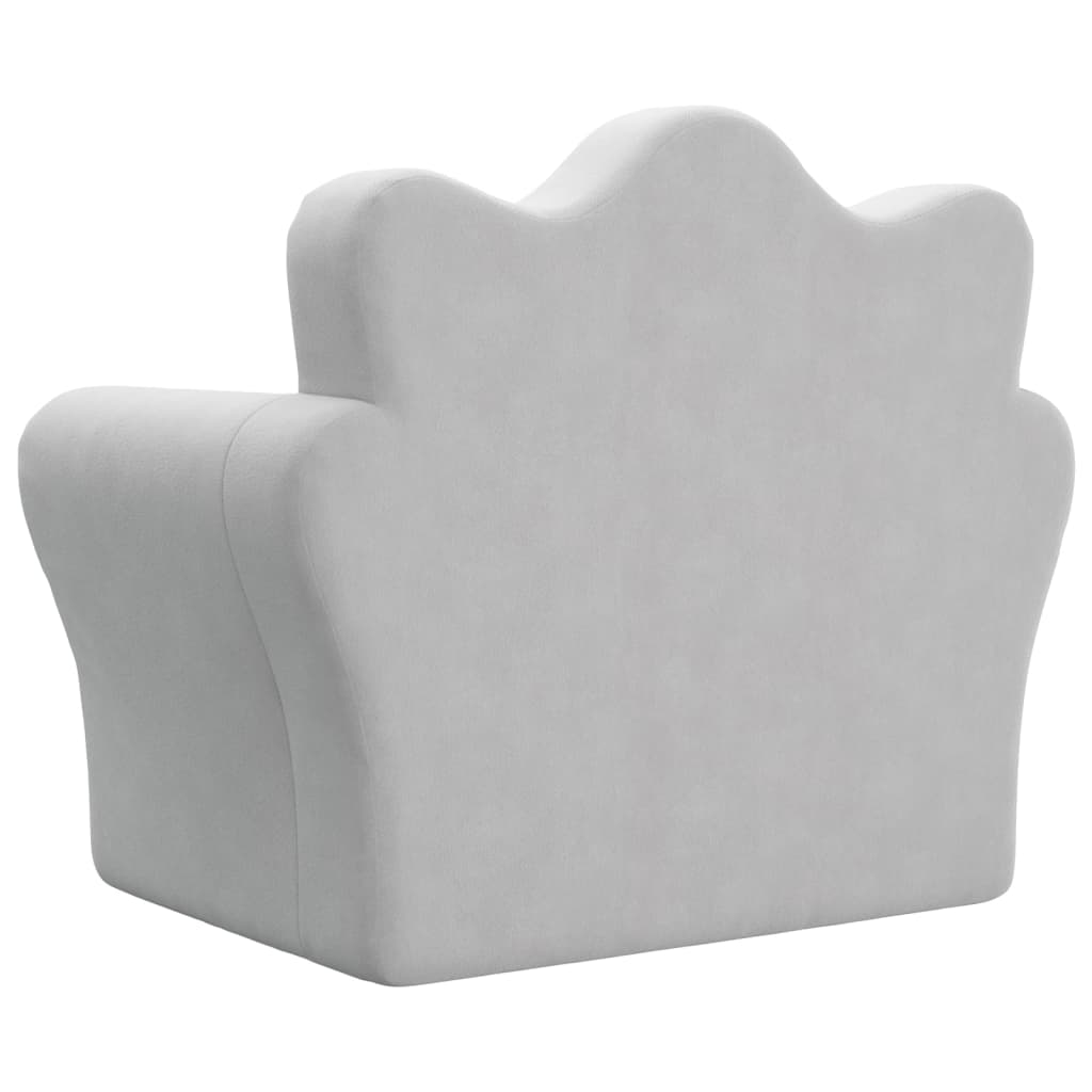 Kinder-Schlafsofa 2-Sitzer Weicher Plüsch für Kinder