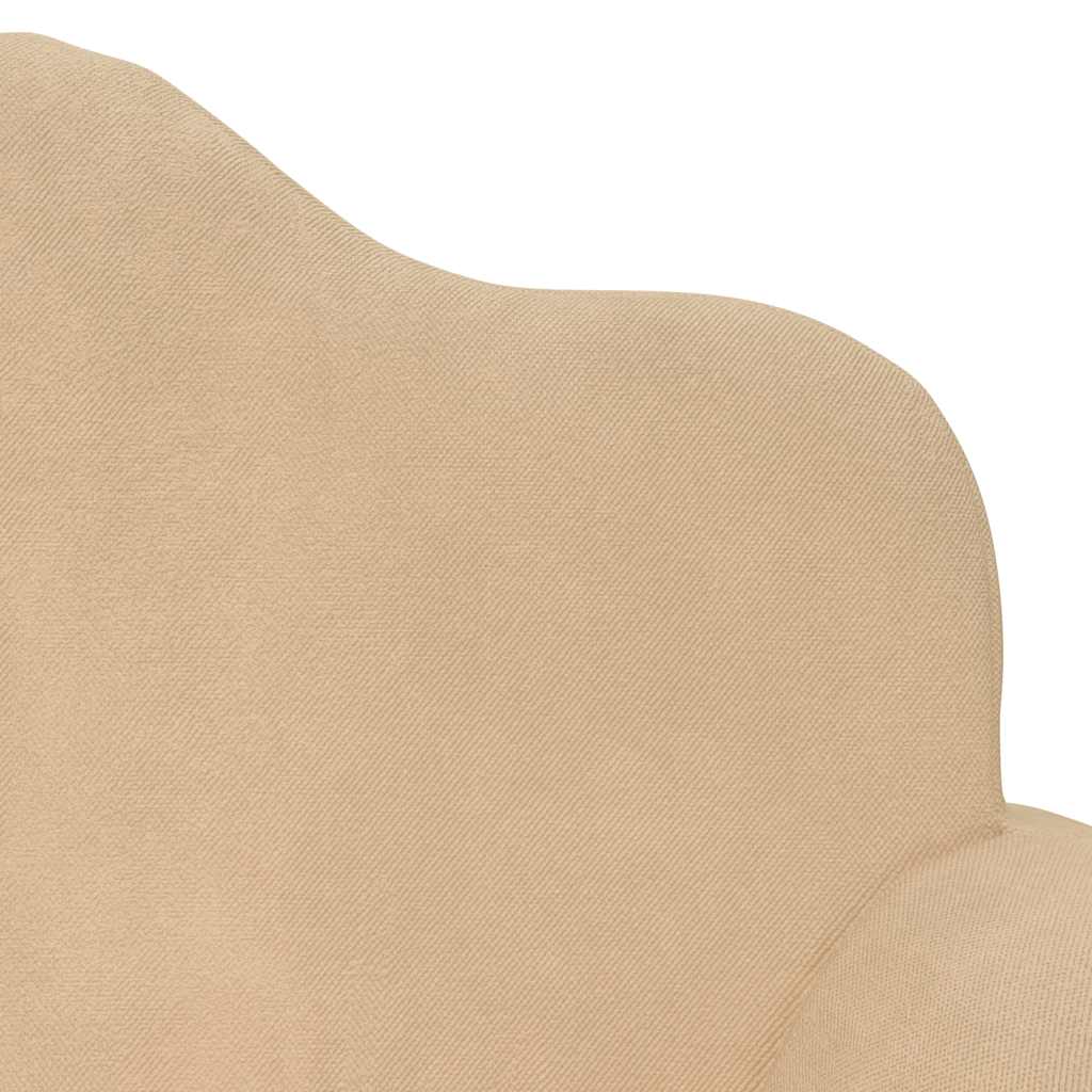 Kinder-Schlafsofa 2-Sitzer Weicher Plüsch für Kinder