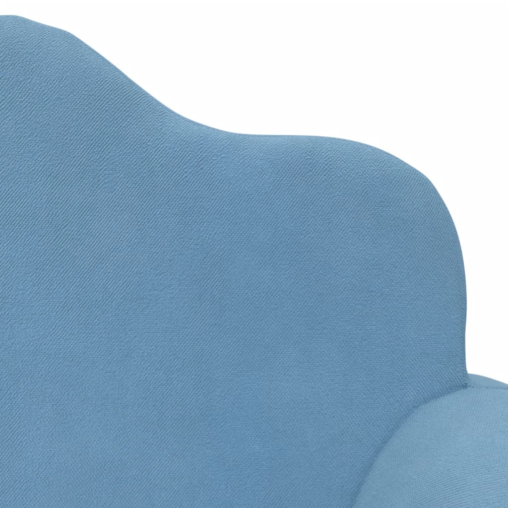 Kinder-Schlafsofa 2-Sitzer Weicher Plüsch für Kinder