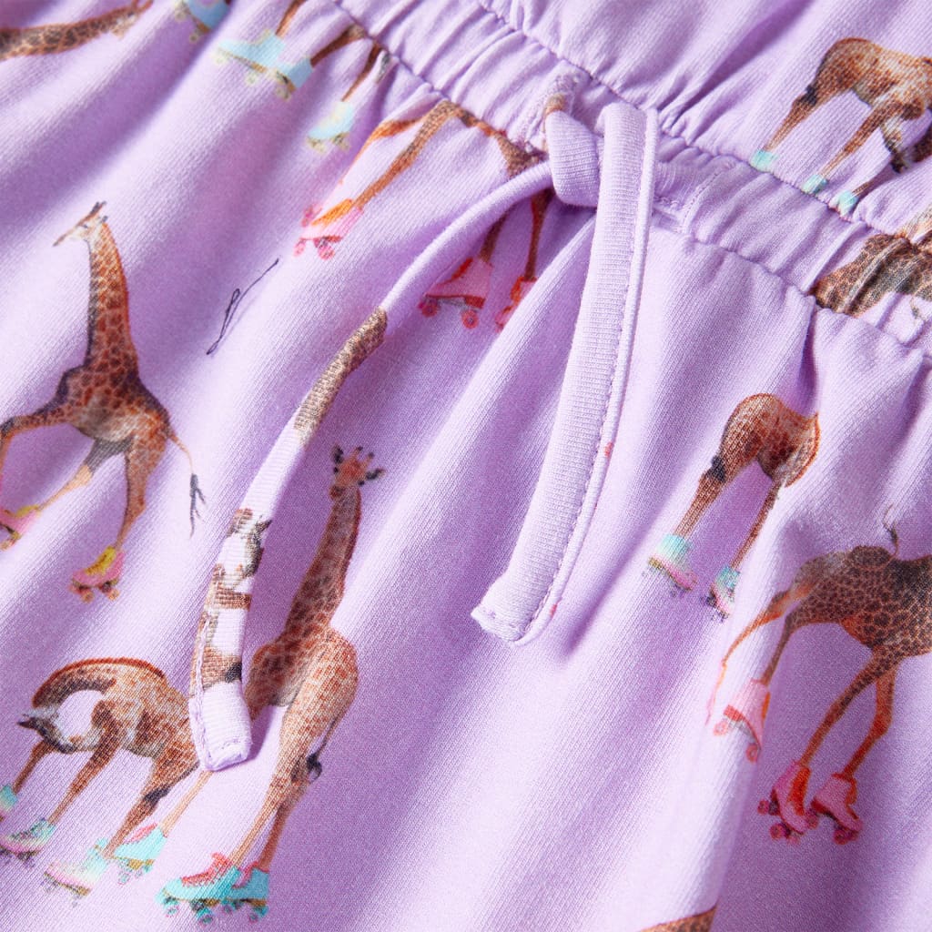 Kinderkleid mit Rüschenärmeln und Taillenband