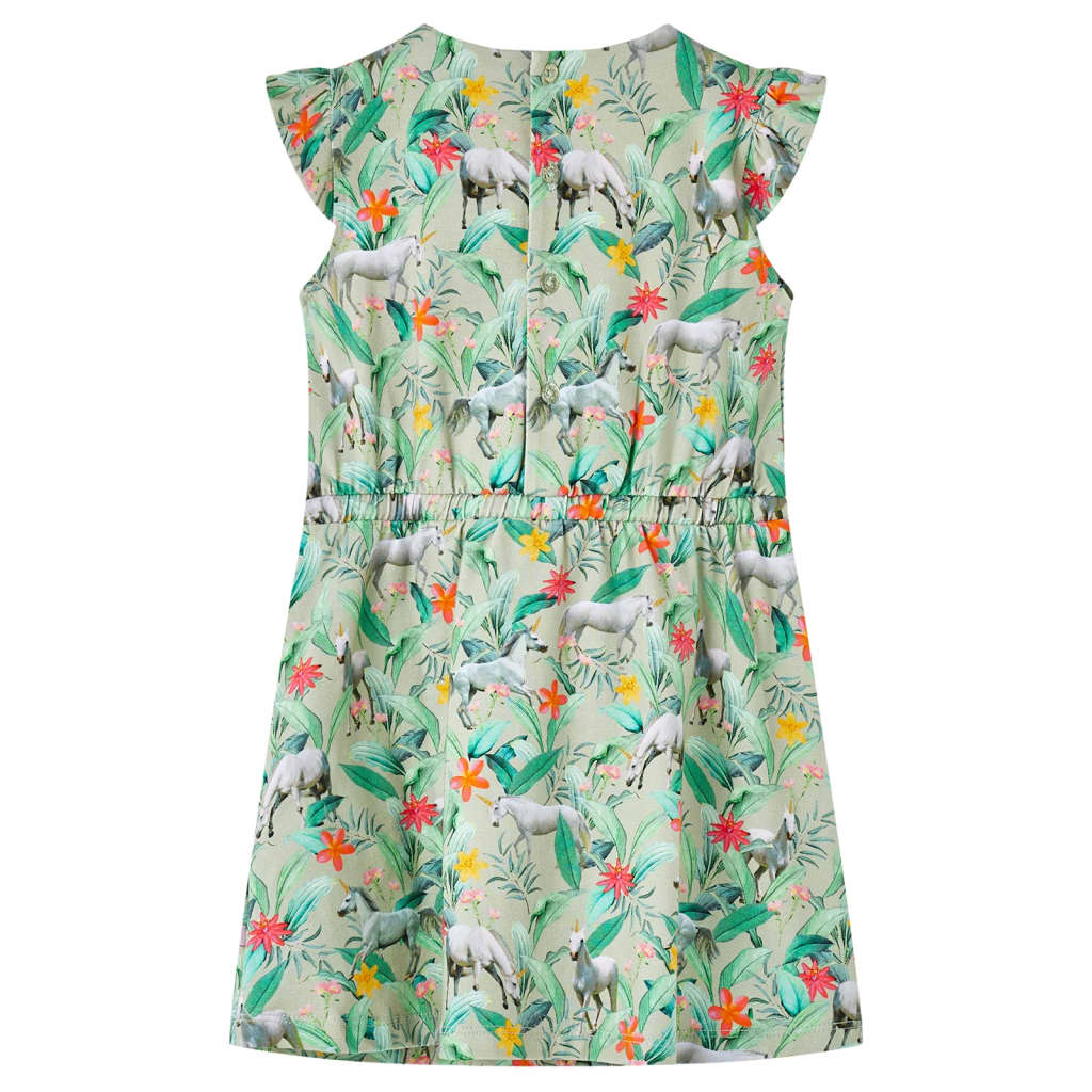 Kinderkleid mit Flügelärmeln