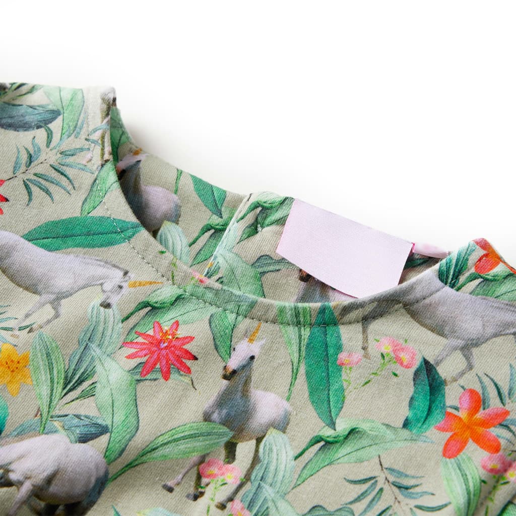 Kinderkleid mit Flügelärmeln