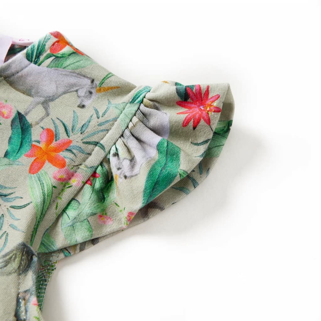 Kinderkleid mit Flügelärmeln