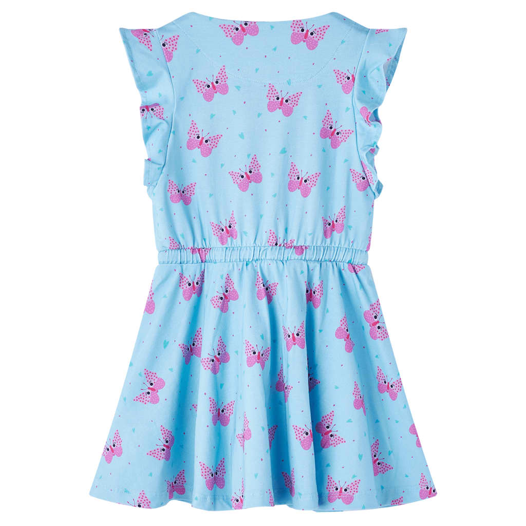 Kinderkleid mit Knöpfen Ärmellos