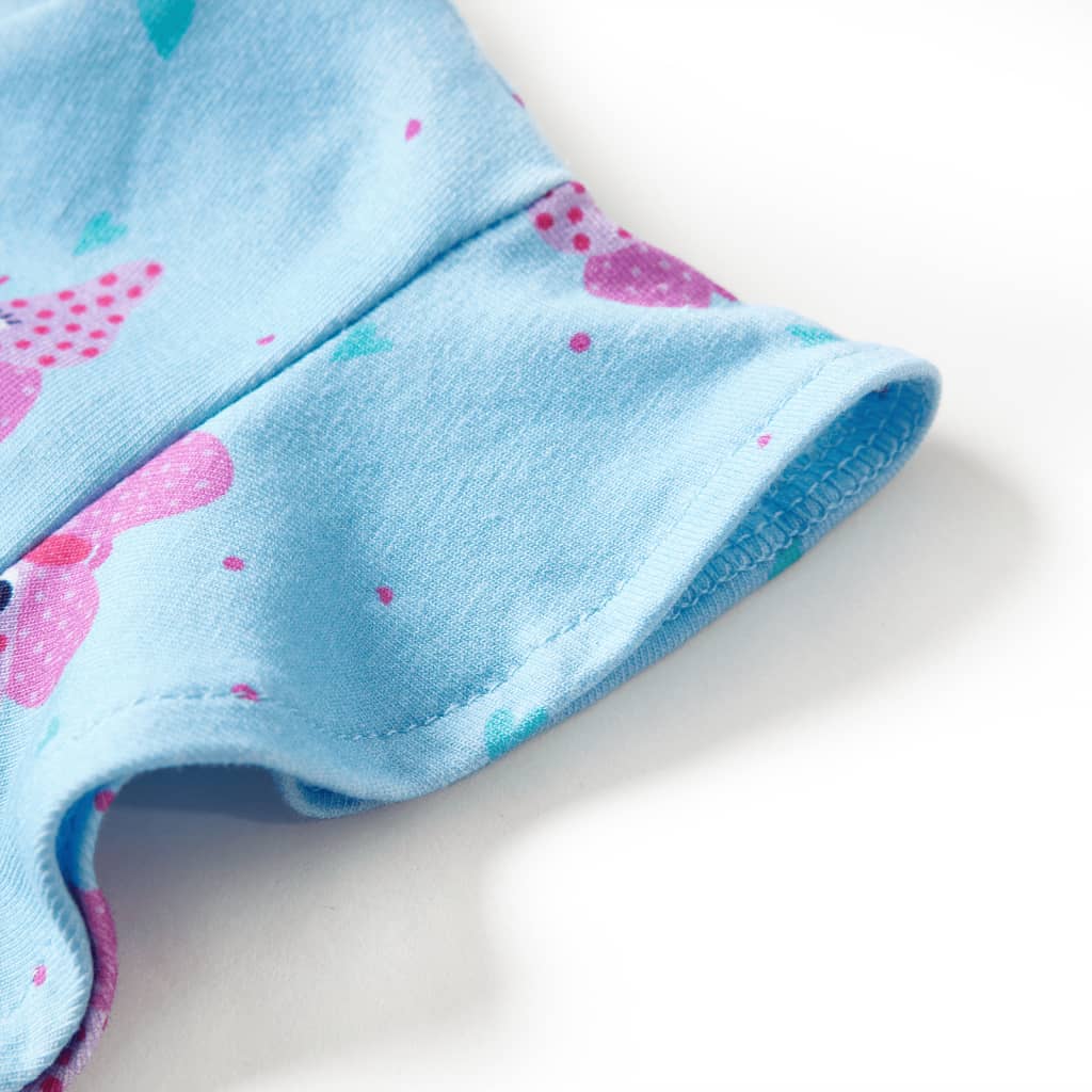 Kinderkleid mit Knöpfen Ärmellos
