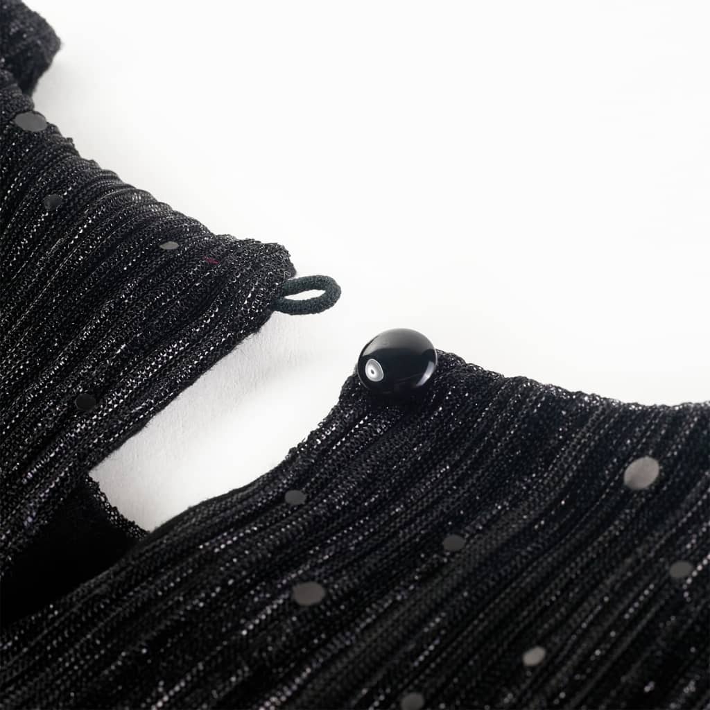 Kinderkleid mit Langen Ärmeln Schwarz