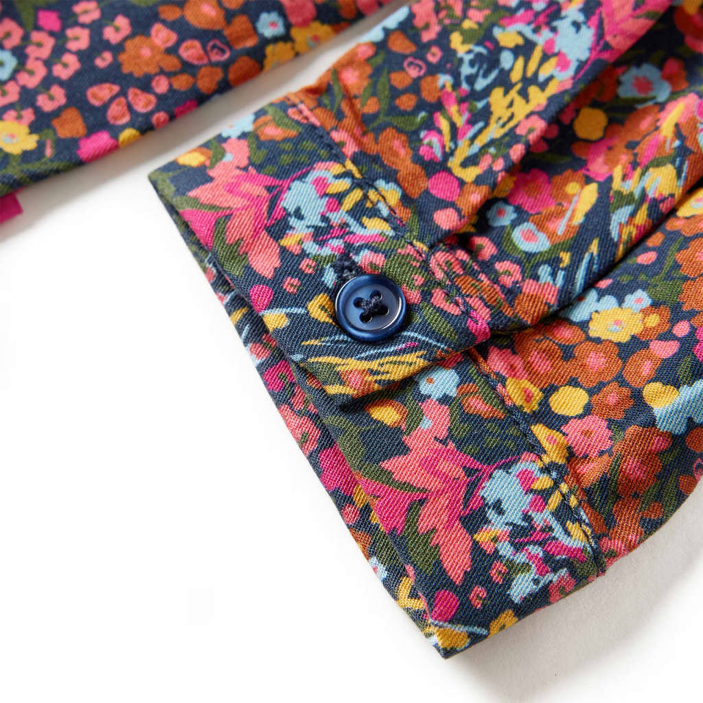 Kinderkleid mit Langen Ärmeln Mehrfarbig