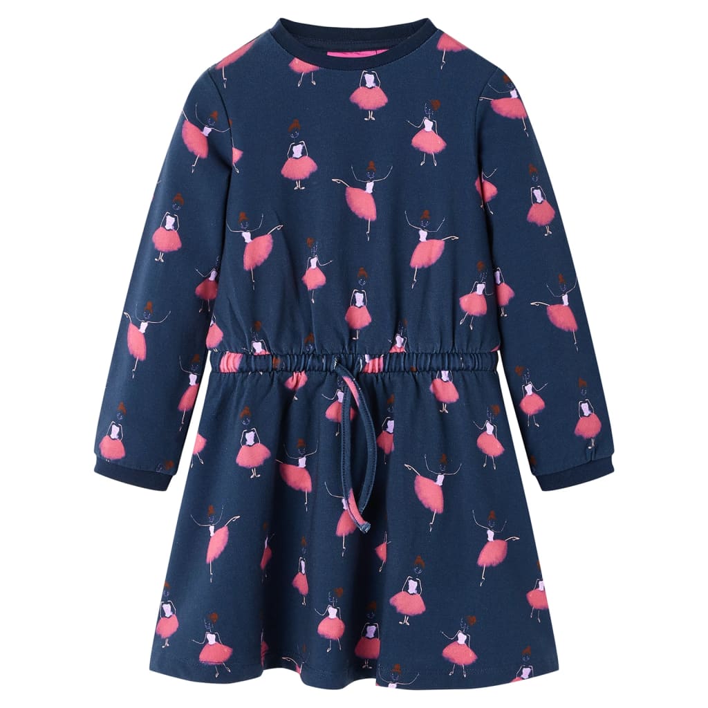 Kinderkleid Marineblau
