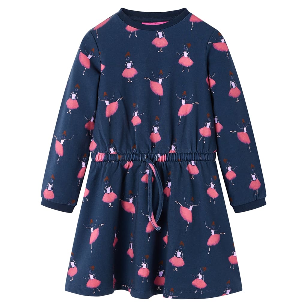 Kinderkleid Marineblau