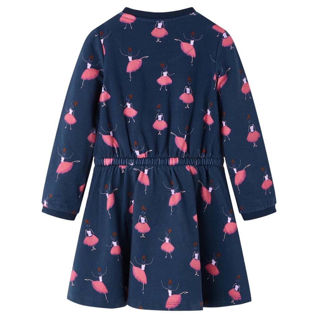 Kinderkleid Marineblau