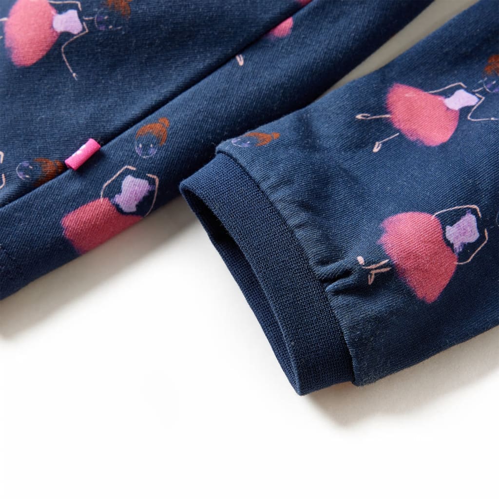 Kinderkleid Marineblau
