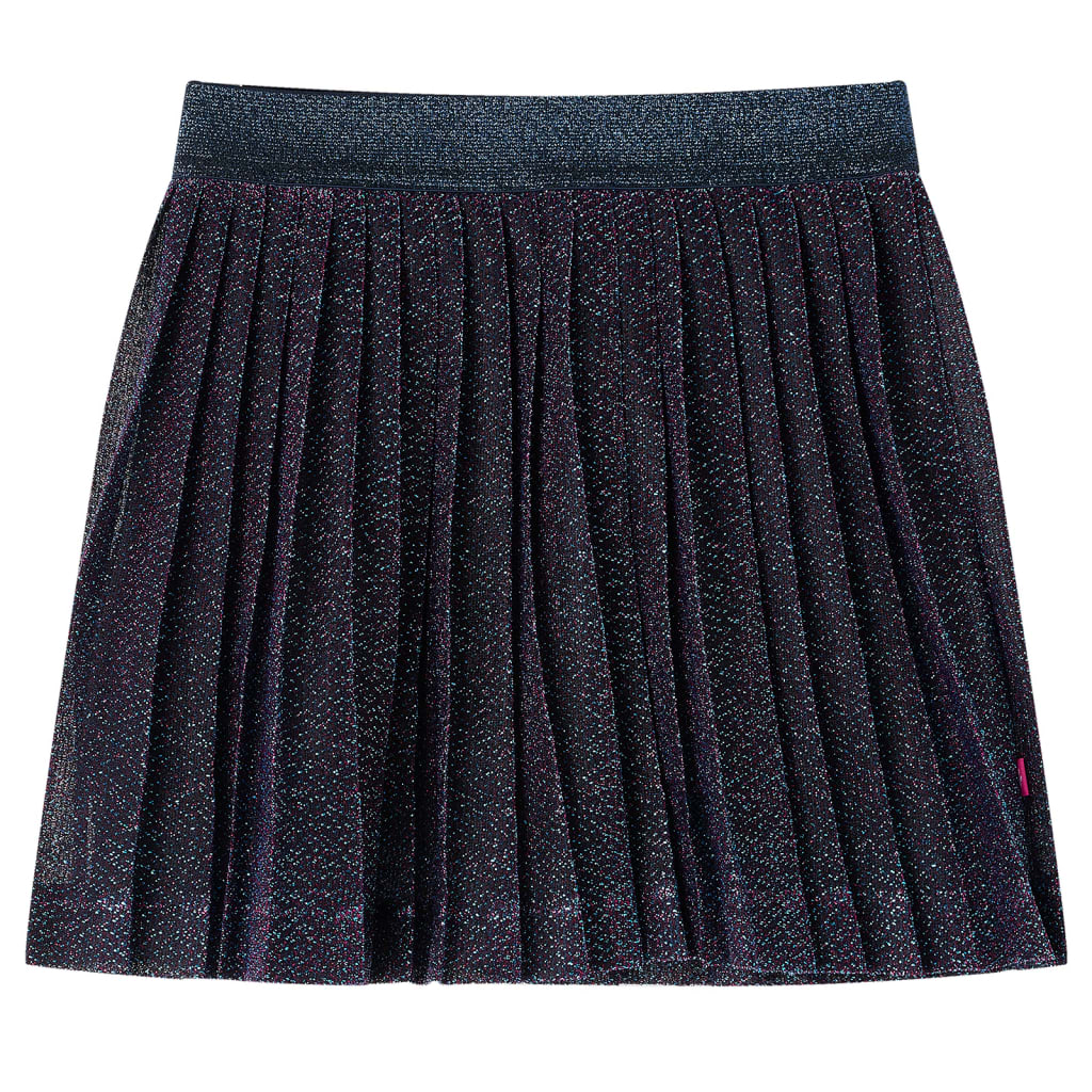 Kinderrock mit Glitzer Marineblau