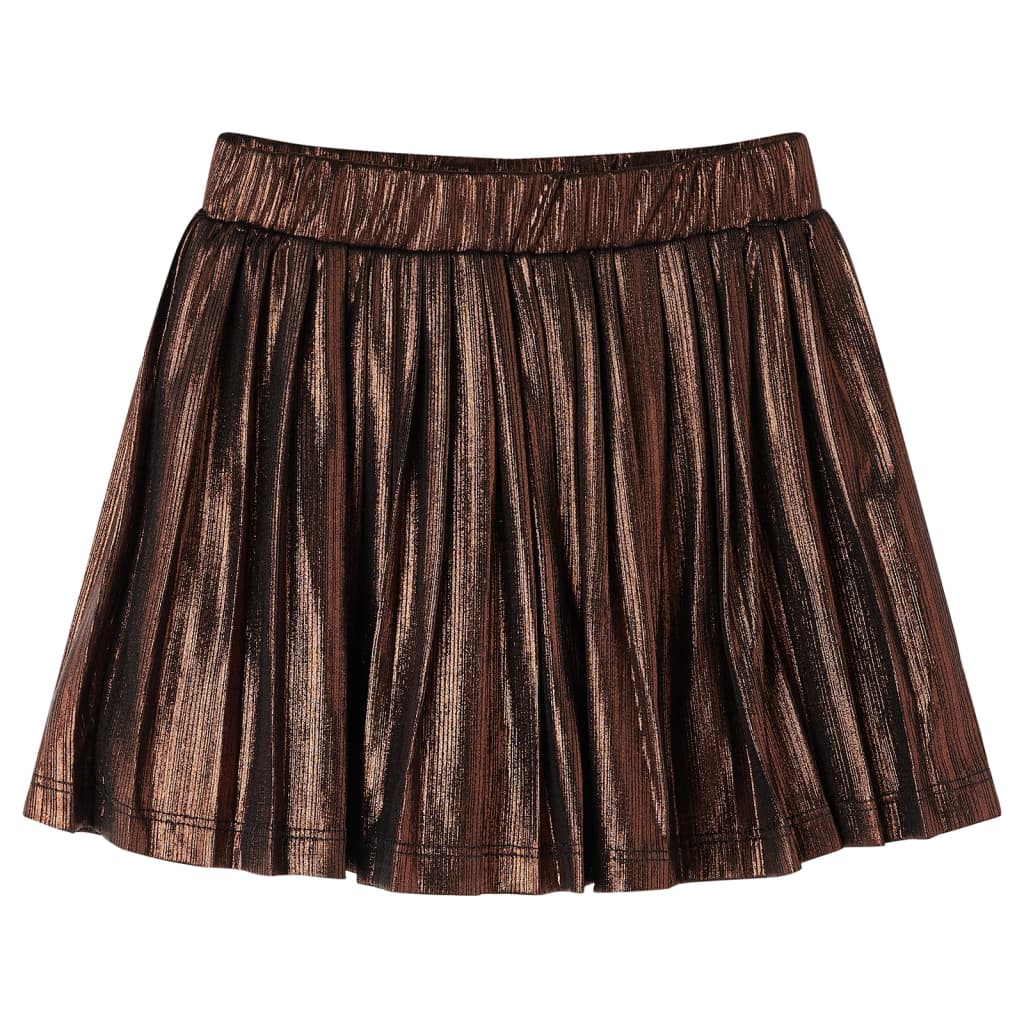 Kinderrock mit Glitzer Cognac