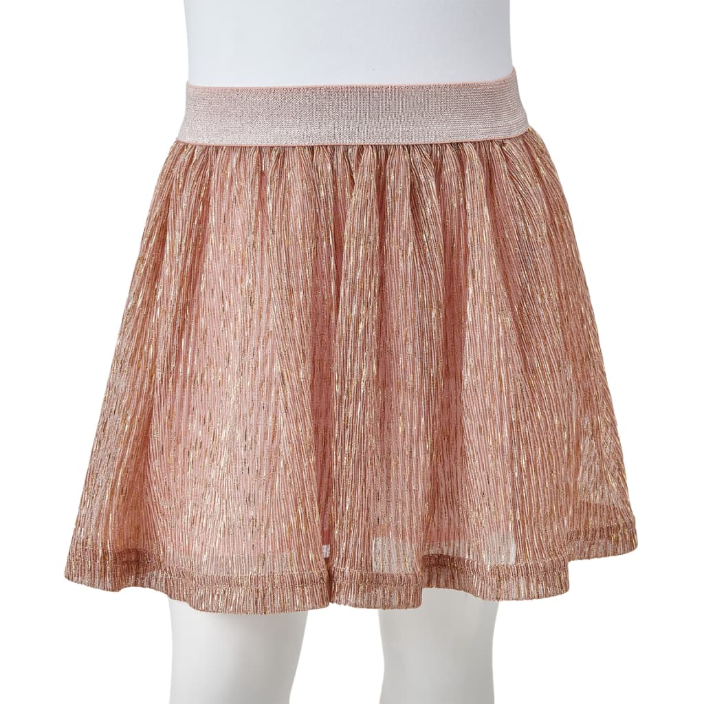 Kinderrock mit Glitzer Zartrosa