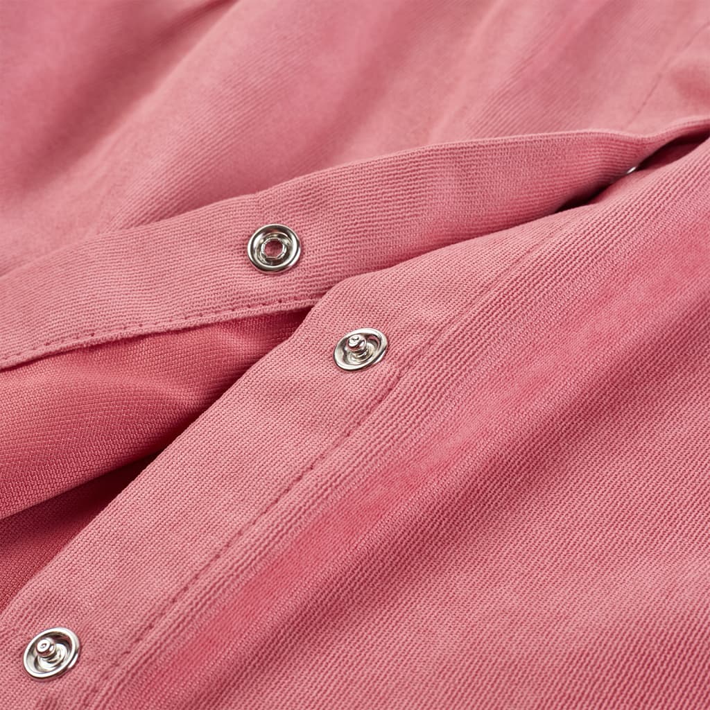 Kinderbluse mit Laternenärmeln Altrosa
