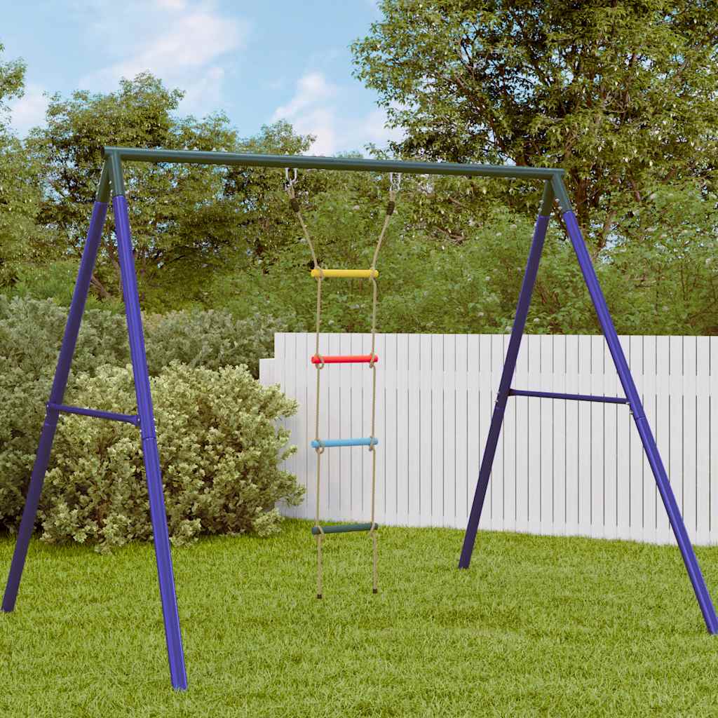 Strickleiter für Kinder mit 4 Sprossen Mehrfarbig - Yekta