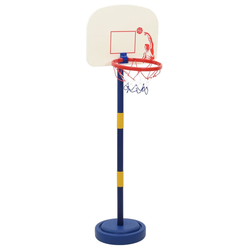 Basketballkorb mit Ständer, Ball & Pumpe Verstellbar 90/121 cm - Yekta