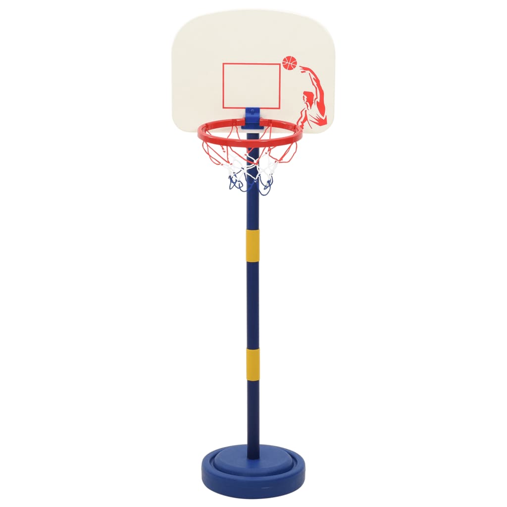 Basketballkorb mit Ständer, Ball & Pumpe Verstellbar 90/121 cm - Yekta