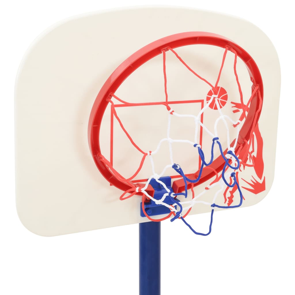 Basketballkorb mit Ständer, Ball & Pumpe Verstellbar 90/121 cm - Yekta