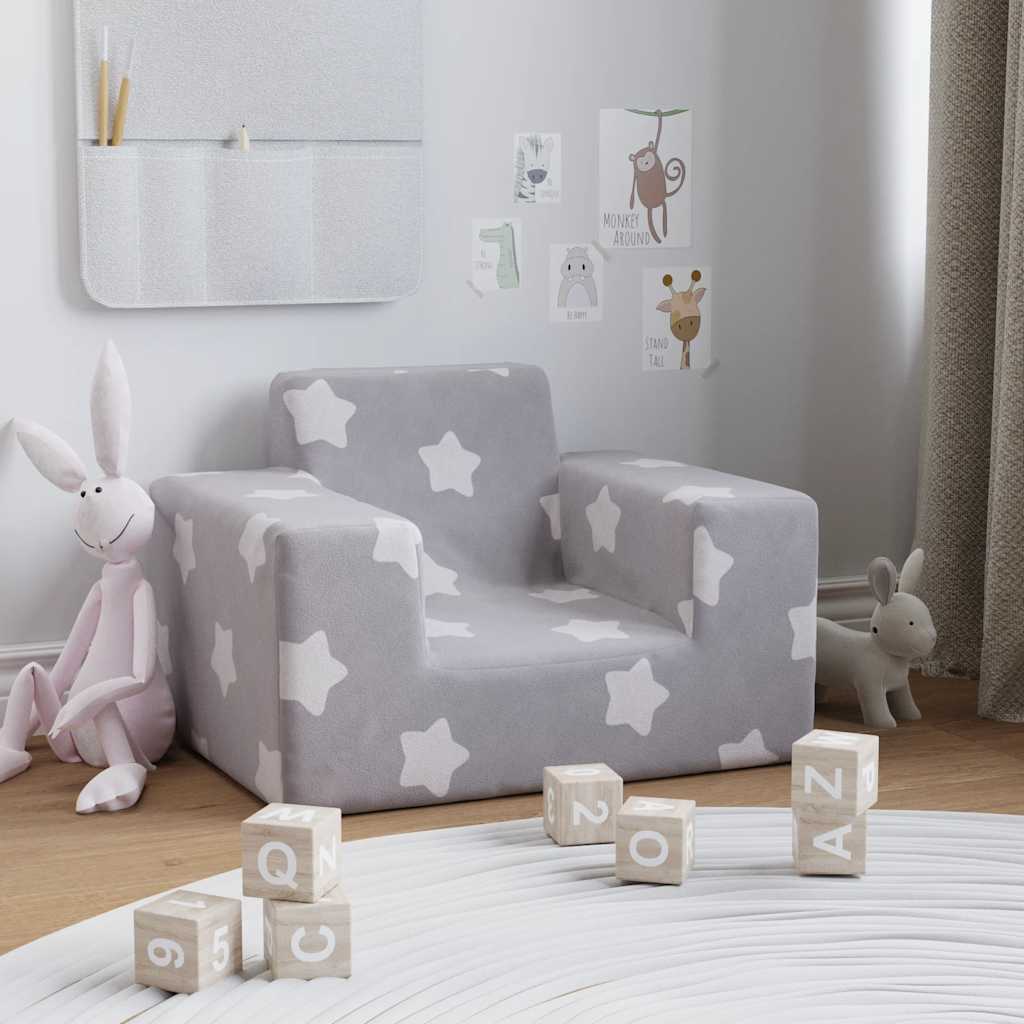 Kinder-Schlafsofa & Kindersofa Weicher Plüsch für Kinder