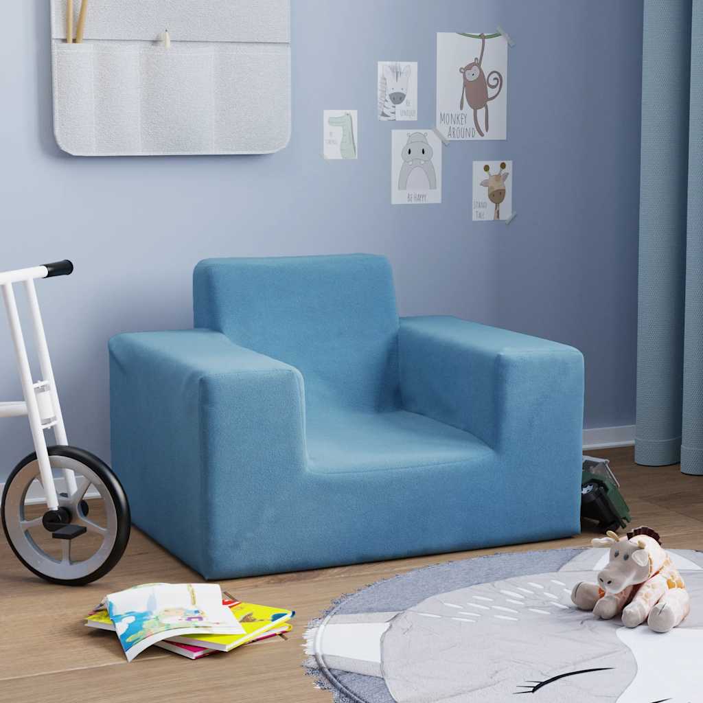 Kinder-Schlafsofa & Kindersofa Weicher Plüsch für Kinder