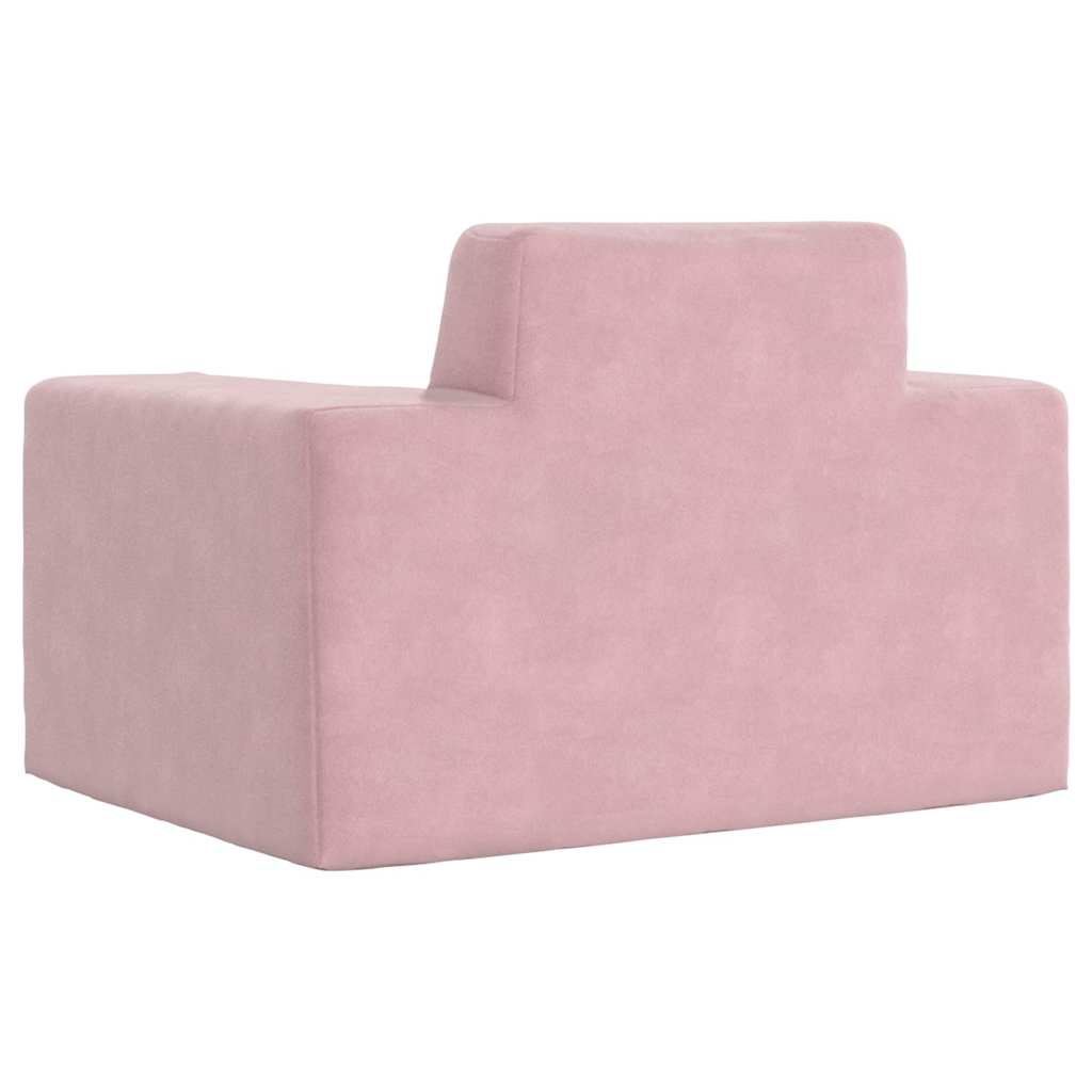 Kinder-Schlafsofa & Kindersofa Weicher Plüsch für Kinder