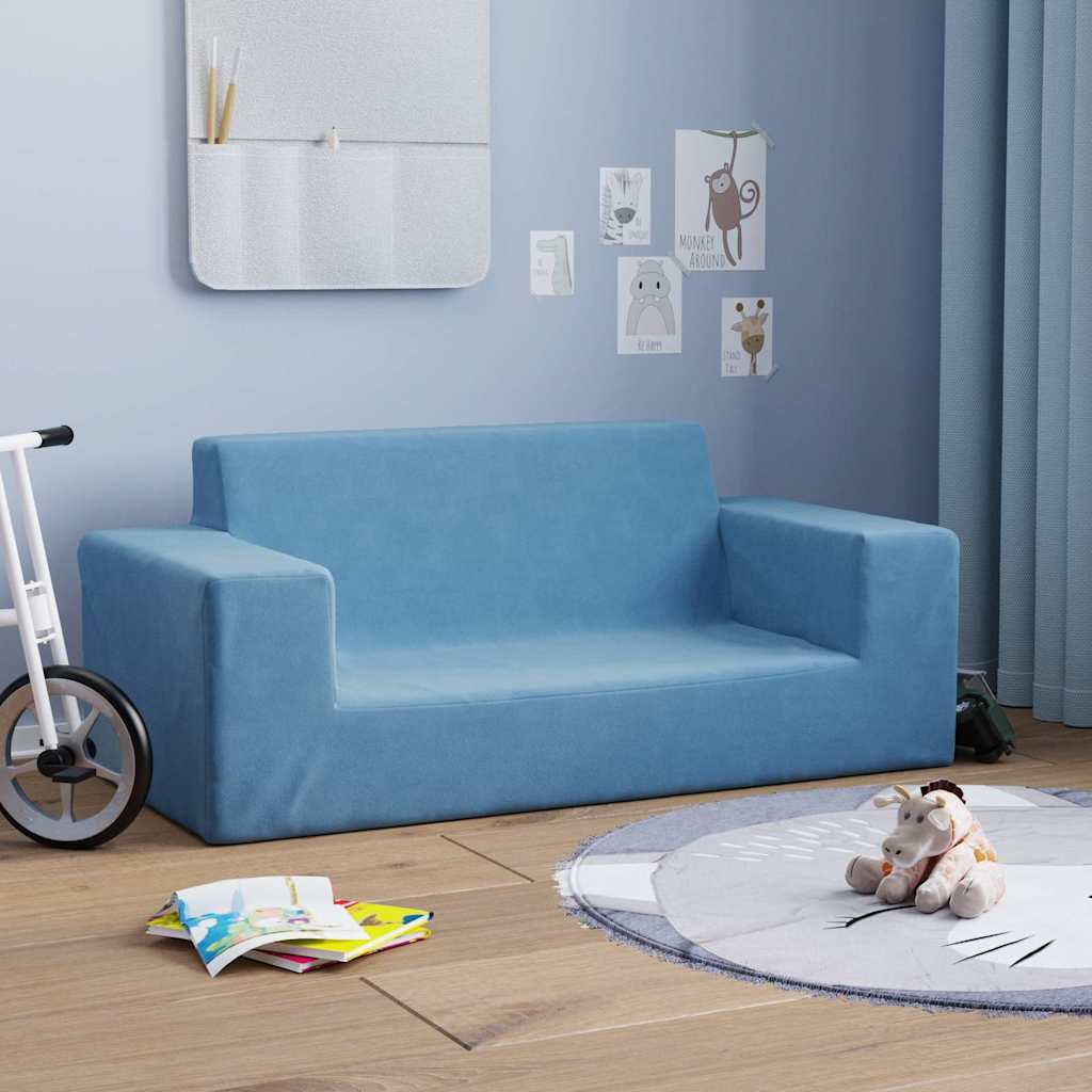 Kinder-Schlafsofa & Kindersofa Weicher Plüsch für Kinder