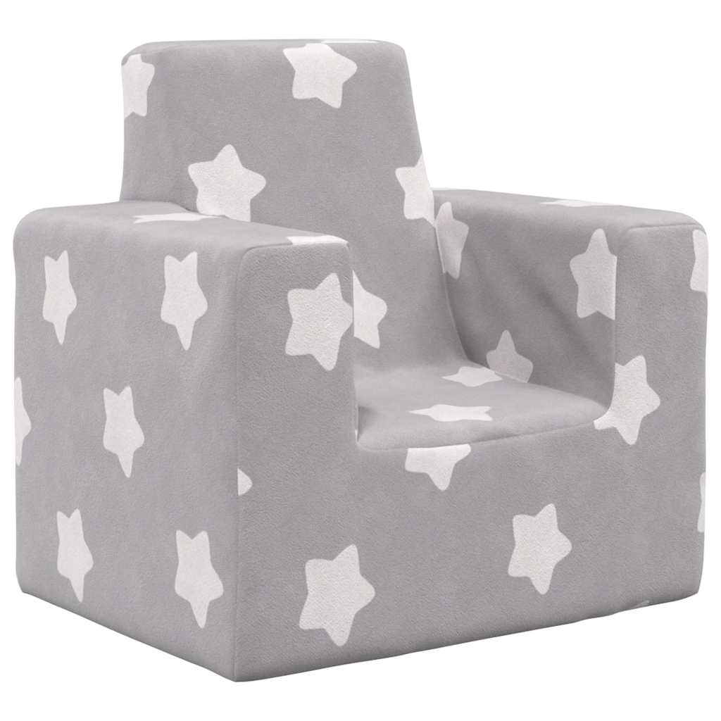 Kinder-Schlafsofa 2-Sitzer Weicher Plüsch mit verschiedenen Designs und Farben