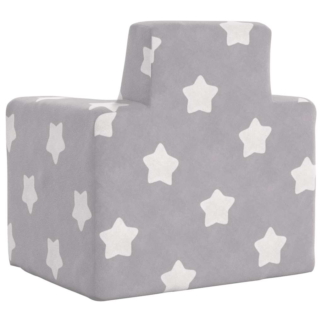 Kinder-Schlafsofa 2-Sitzer Weicher Plüsch mit verschiedenen Designs und Farben