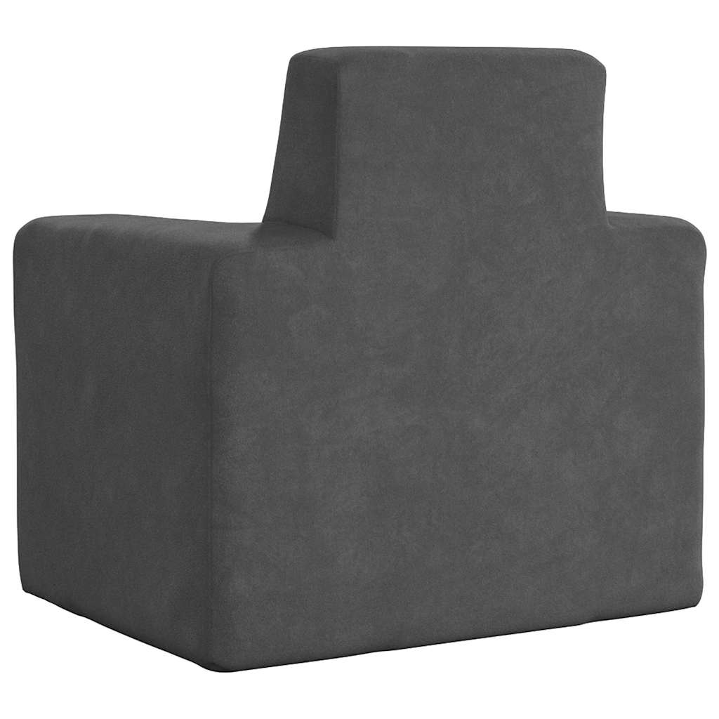 Kinder-Schlafsofa 2-Sitzer Weicher Plüsch mit verschiedenen Designs und Farben