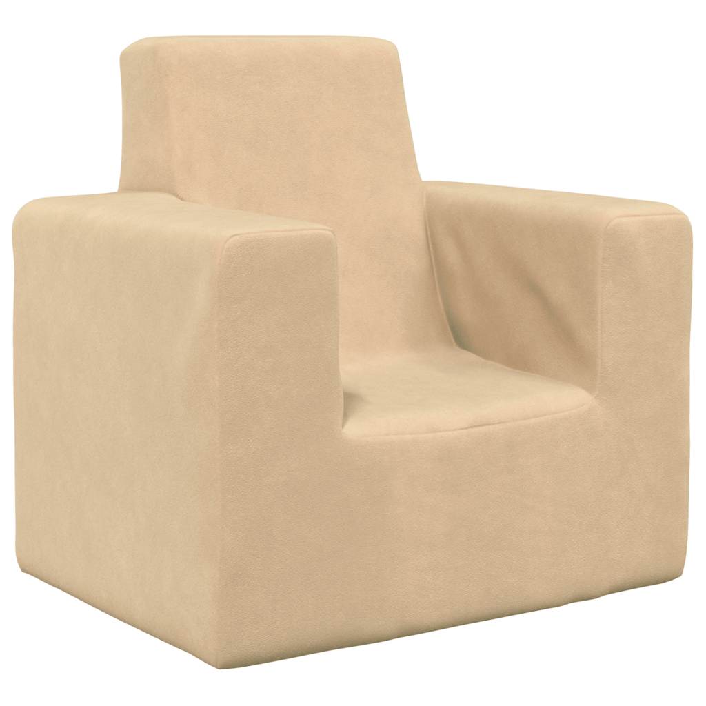 Kinder-Schlafsofa 2-Sitzer Weicher Plüsch mit verschiedenen Designs und Farben